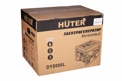 Бензиновый генератор HUTER DY8000L фото 8