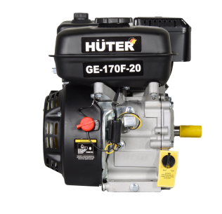 Двигатель бензиновый GE-170F-20 HUTER фото 3
