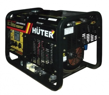 Портативный дизельный генератор HUTER LDG14000CLE фото 1