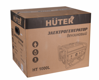 Портативный бензогенератор HUTER HT1000L фото 6